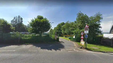 Google Entrance to Portway park and ride