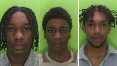 Nottinghamshire Police Kasharn Campbell Christian Jameson Remmell Miller-Campbell Lyrico Steede