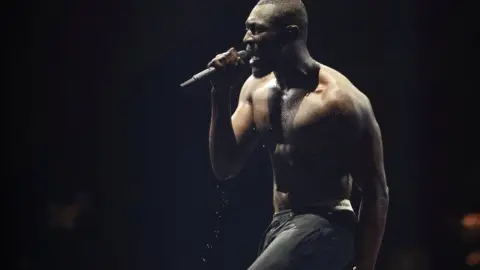 Reuters Stormzy at the Brit Awards 2018