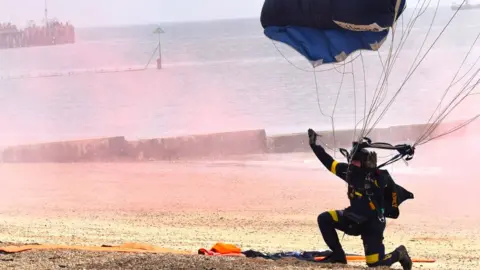 Tendring District Council Tigers Army Parachute Display Team