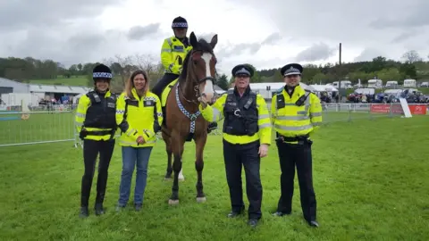 Dyfed-Powys Police Mounted special constabulary