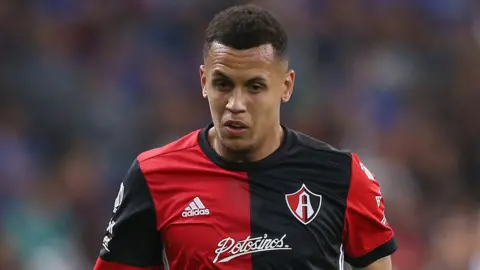 Former Manchester United midfielder Ravel Morrison playing for Mexican side Atlas
