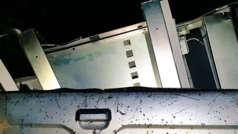 Warwickshire Police The recovered ATM