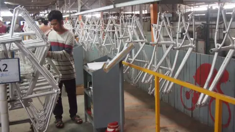 Danielle Keeton-Olsen bicycle factory