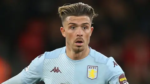 Aston Villa's Jack Grealish