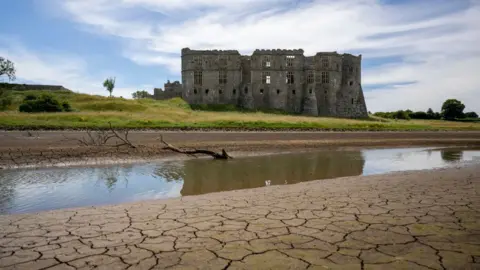 Getty Images/Matthew Horwood Carew River at Carew Castle