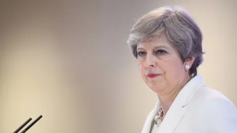 Getty Images Theresa May