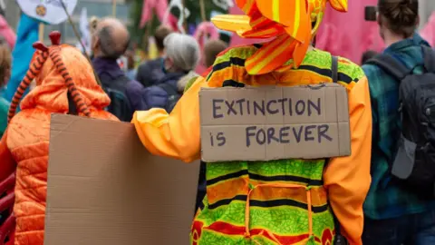 Getty Images protestors