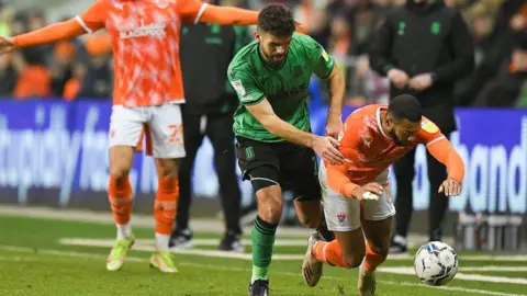 Getty Images Blackpool v Stoke 2021