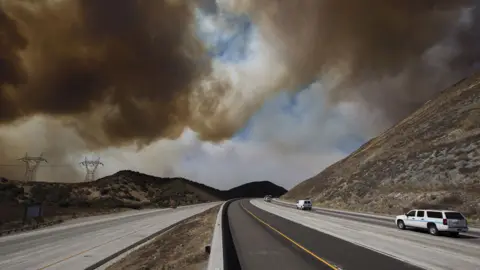 Getty Images Wildfire in California