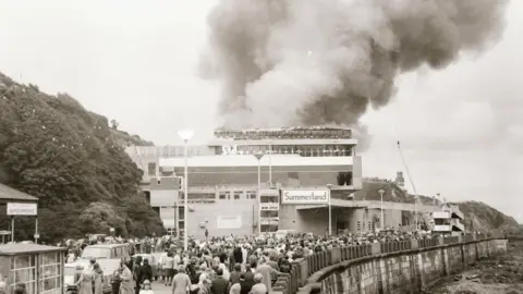 MANX NATIONAL HERITAGE Summerland fire