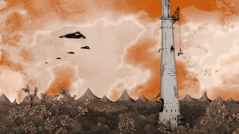 Daniel Locke Lost Eons: Land of Iron artwork