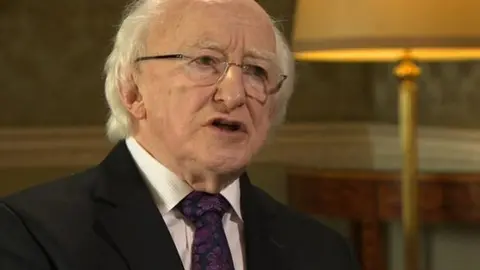 President of Ireland, Michael D Higgins