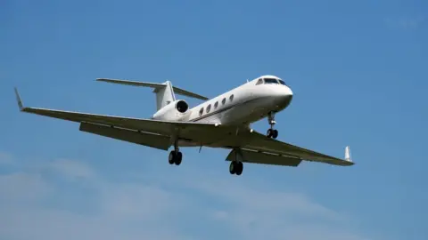 Getty Images Plane landing