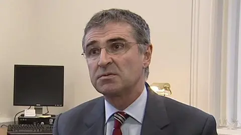 BBC Dr Tony Stevens, chief executive of the Northern Health and Social Care Trust.