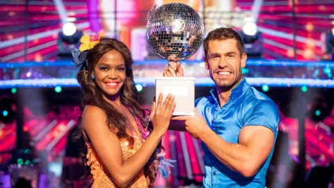 Oti Mabuse and Kelvin Fletcher