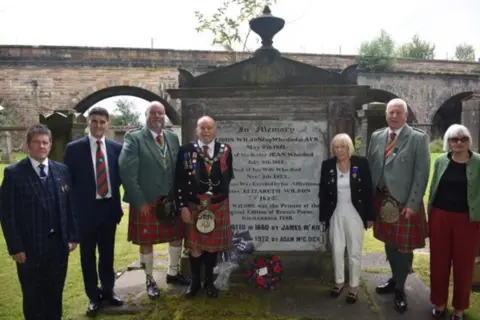 Marc Sherland john wilson's grave