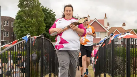 Getty Images baton in Great Yarmouth