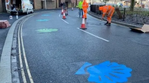 BCP Council A350 in Poole at Barbers Piles