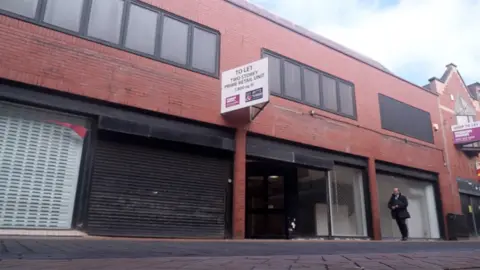 The former Topshop in Blackpool