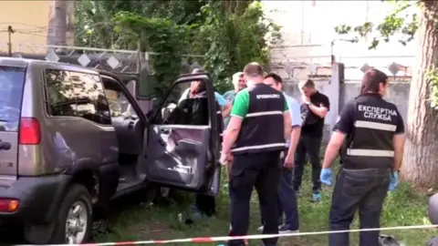 Reuters Ambushed car, 31 Oct 17