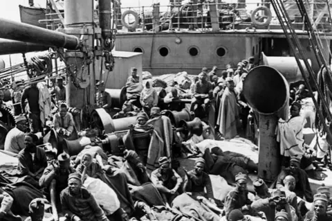 Imperial War Museums Members of the South African Native Labour Corps