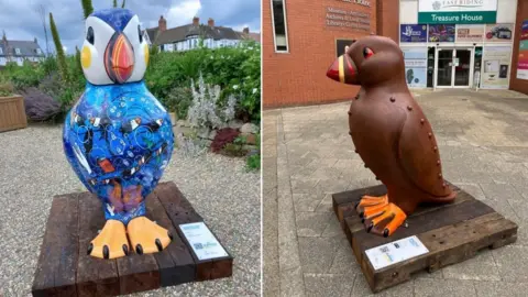 Hull Images/Hull City Council Puffins in Hornsea and Beverley