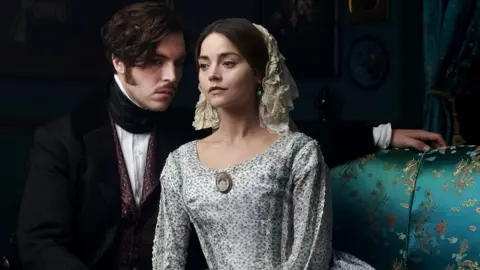 ITV Tom Hughes and Jenna Coleman in Victoria