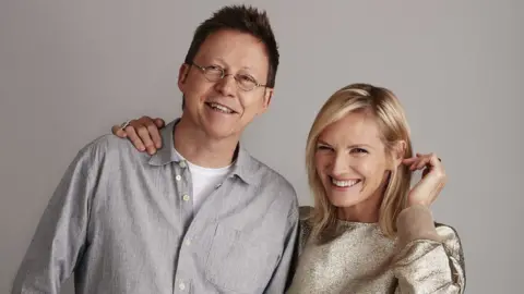 BBC Simon Mayo and Jo Whiley