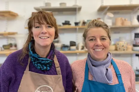 BBC Sarah Heaton and Helen Cammiss