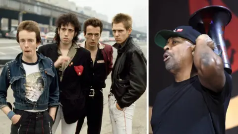 Getty Images The Clash and Chuck D