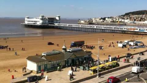 Getty Images Weston-super-Mare sea front