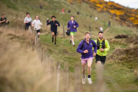 Gordonstoun Gordonstoun students run