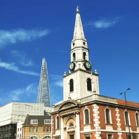 Historic England Church of St George the Martyr, Bermondsey, London