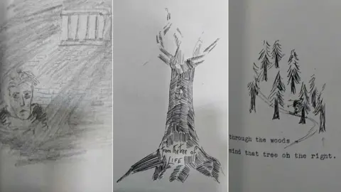 Zillessen Family Sketches from diary