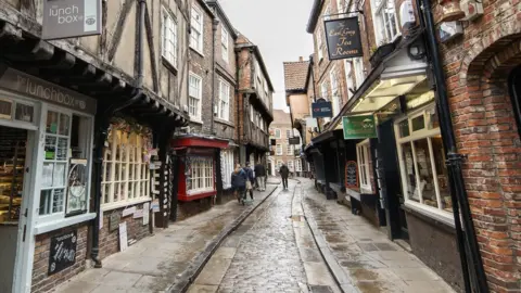 Danny Lawson/PA The Shambles, York