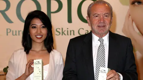 Getty Images Susan Ma and Alan Sugar