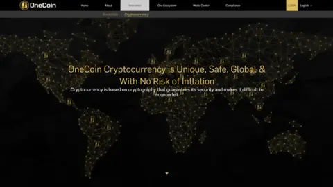 OneCoin A page on the OneCoin website