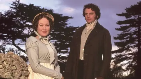 Jennifer Ehle and Colin Firth in Pride and Prejudice