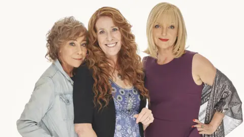 Justin Slee Zoe Wanamaker, Miranda Richardson and Phyllis Logan