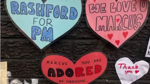 BBC Rashford messages of support