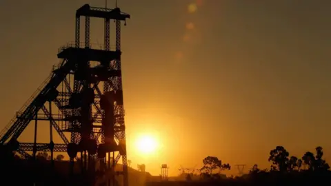 Getty Images Derelict gold mine in Johannesburg