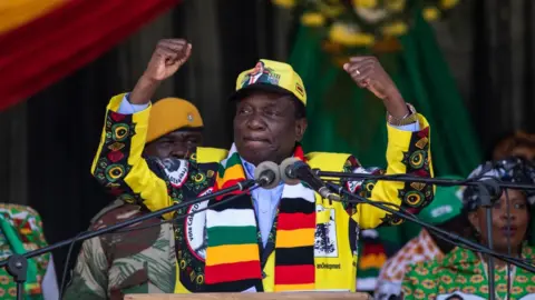 Getty Images Emmerson Mnangagwa