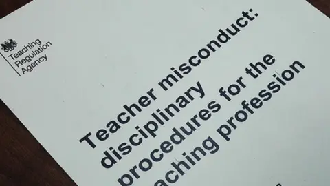 Teaching Regulations Agency TRA document