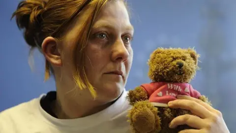 PA Karen Matthews making a public appeal for information