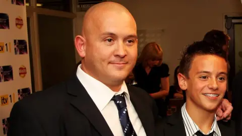 Getty Images Robert Daley and Tom Daley