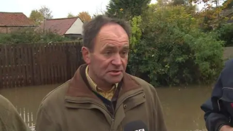 Farmer Robert Robinson called for the River Don to be dredged