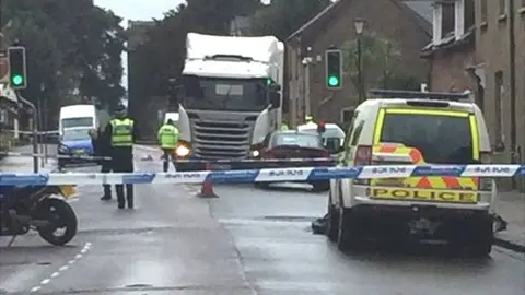 Lee Dolbear Scene of crash