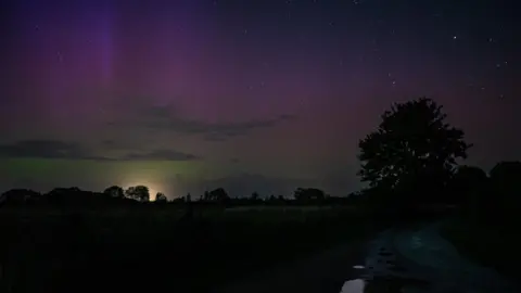 Zacspeed/BBC Weather Watchers Northern Lights from near Norwich