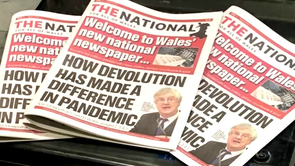 Newsquest The National front page